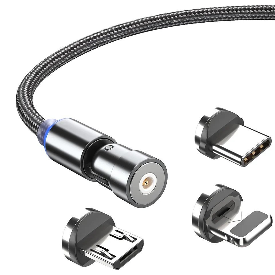 Cable Cargador Magnetico Dreycom 3 en 1 para Carga Rapida - Promart
